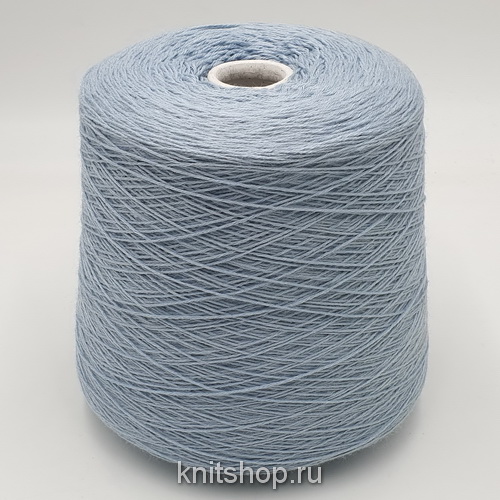 Tussah Setica (163919 светло-голубой) 70% шелк тусса, 30% пл 6/30 500м/100гр