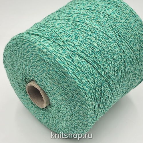 Pinori Filati DenimCot (7372 нефрит мулине) 93% хлопок, 7% пл 580м/100гр