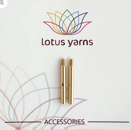 Удлинители для спиц Extensions, латунь brass, Lotus Yarns