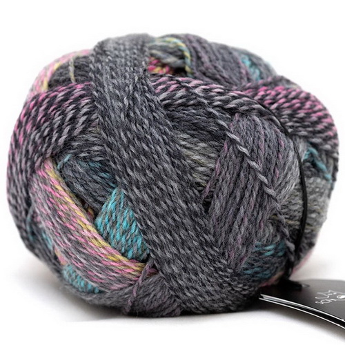 Schoppel Zauberball Crazy (1947-2533) 75% шерсть, 25% па 100г/420м