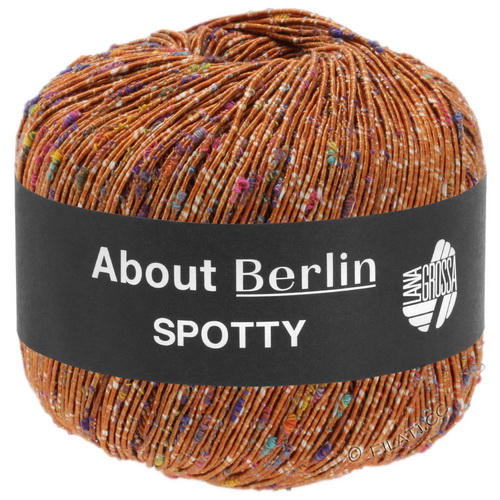 Lana Grossa About Berlin Spotty (010) 55% хлопок, 26% па, 19% пэ 50 г/125 м