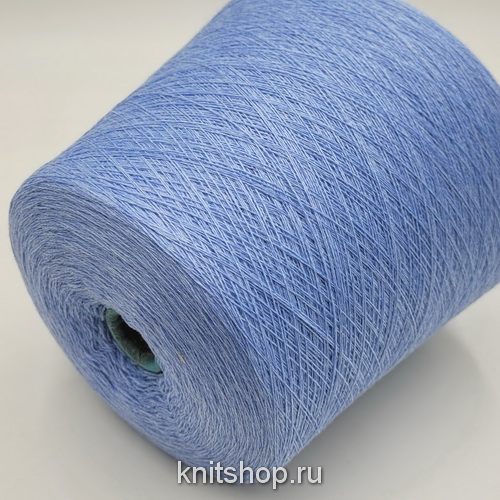 Zegna Baruffa Cashwool 2/30 (421760 голубой меланж) 100% меринос экстрафайн 1500м/100гр