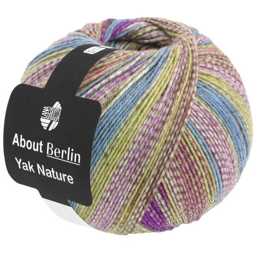 Lana Grossa About Berlin Yak Nature (676) 65% меринос, 10% як, 25% полиамид 100г/420м