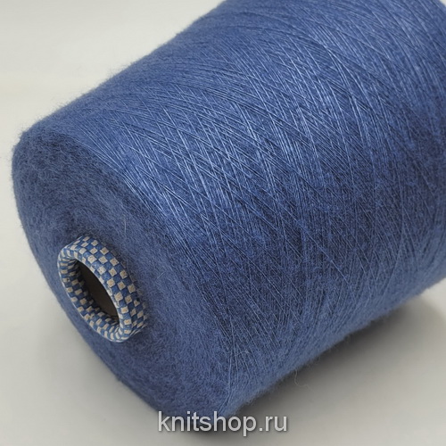 Cariaggi Nirvana MAD1405 (722219 сизый) 60% кашемир вспушенный, 40% шёлк 2200м/100г