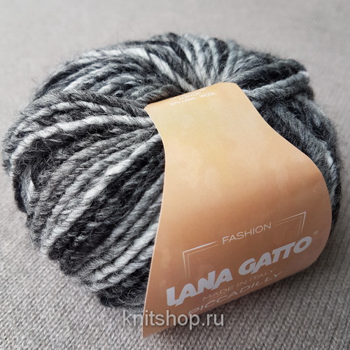 Lana Gatto Piccadilly (08417) 30% меринос, 70% акрил 50 г/90 м
