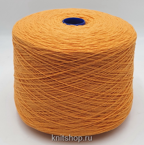 Filatura Power Calvia (10095 оранжевый) 100% меринос кардный 3/15 500м/100гр