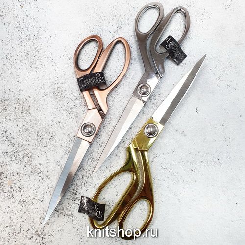 Ножницы портновские профессиональные, 24см, Dressmaking Scissors, B4847, 1шт, цвета в ассортименте