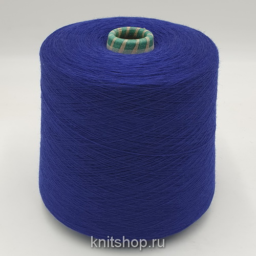 Zegna Baruffa Cashwool 2/48 (155089 синий) 100% меринос 2400м/100гр