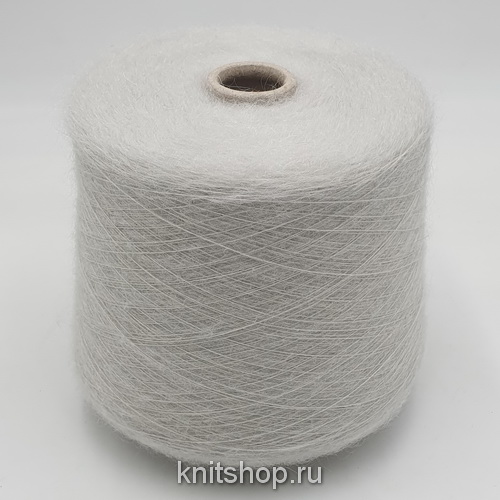 Filamore KidSilk (9009 жемчужно-серый) 70% суперкидмохер, 30% шёлк 900м/100гр