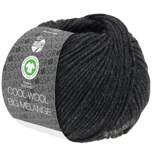 Lana Grossa Cool Wool Big Melange (220) 100% меринос экстрафайн 50 г/120 м