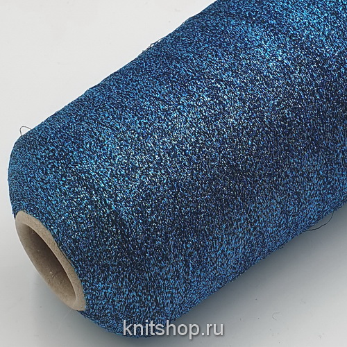 Kyototex Metallic Yarn (274293 лазурный) 80% вискоза, 20% люрекс 3500м/100гр