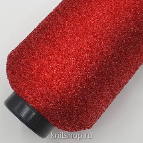 Sinflex (F518 красный) 60% вискоза, 40% люрекс 7500м/100гр (бобинка 455гр)