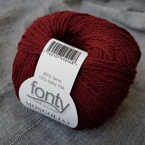 Fonty Mongolia 3 (14) 85% меринос, 15% як 50 г/150 м 