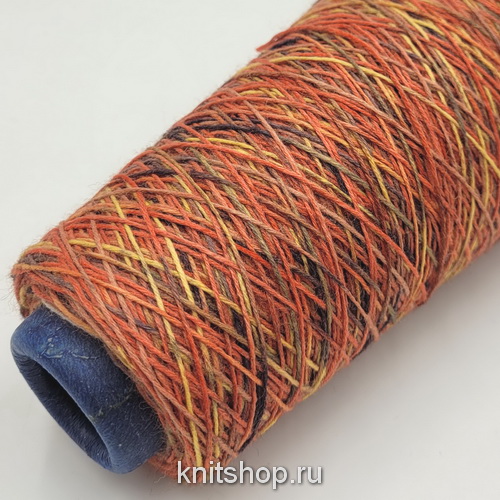 Sock Color (422 охра) 75% меринос, 25% па 420м/100гр классическая 4-х нитка