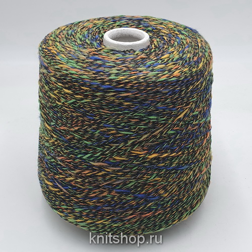 Flamingo (7715 краски леса) 100% хлопок, мулине, с эффектом фламме 550м/100гр