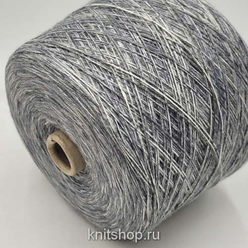Sock Print (2232 серый сливочный) 75% меринос, 25% па 4/12 300м/100гр