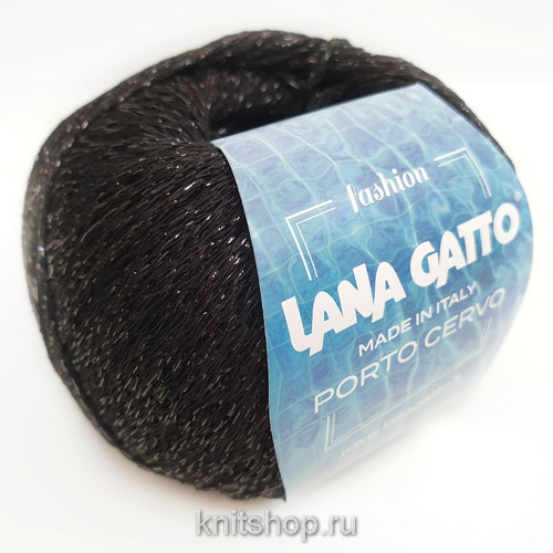 Lana Gatto Porto Cervo (9231 черный) 80% вискоза, 20% люрекс 50г/190м