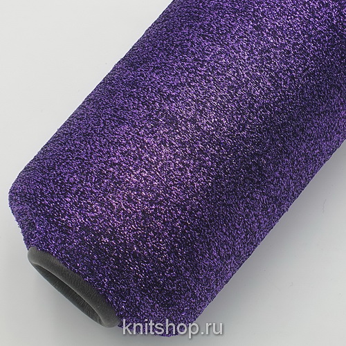 Sinflex (F500 фиолетовый) 60% вискоза, 40% люрекс 7500м/100гр (бобинка 390гр)