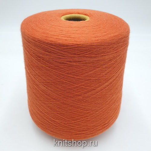 Loro Pianа Supercashmere (Orange оранжевый) 100% кашемир гребенной 2/80 4000м/100г