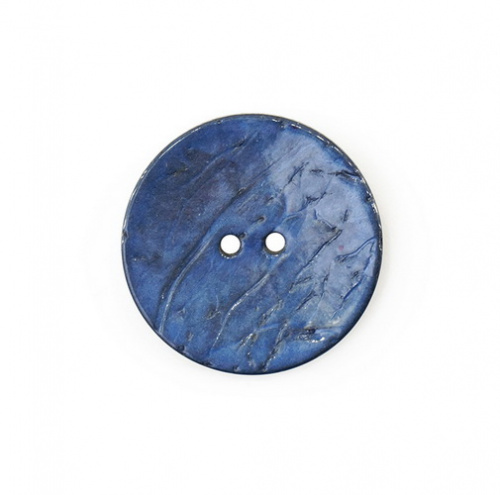 Пуговица размер 48L, диаметр 30мм цвет 6 синий, кокос, Katia Concept