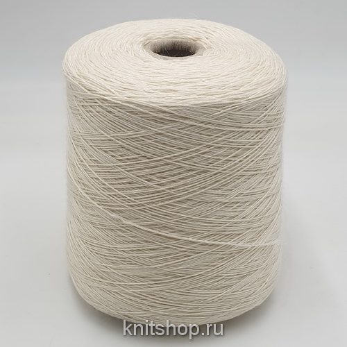 Filati Naturali Cashsilk (000 молочный) 60% кашемир, 20% мохер, 20% шёлк 440м/100гр
