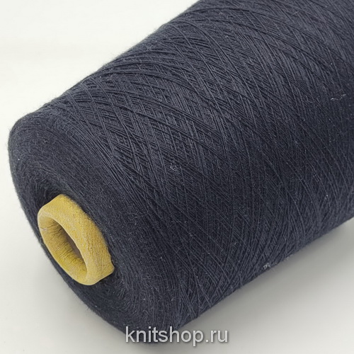 Emilcotoni CashCotton (88CC черный) 10% кашемир, 90% хлопок 3/60 2000м/100гр