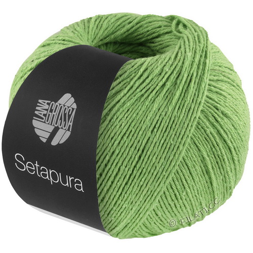 Lana Grossa Setapura (011) 100% буретный шёлк 50г/200м