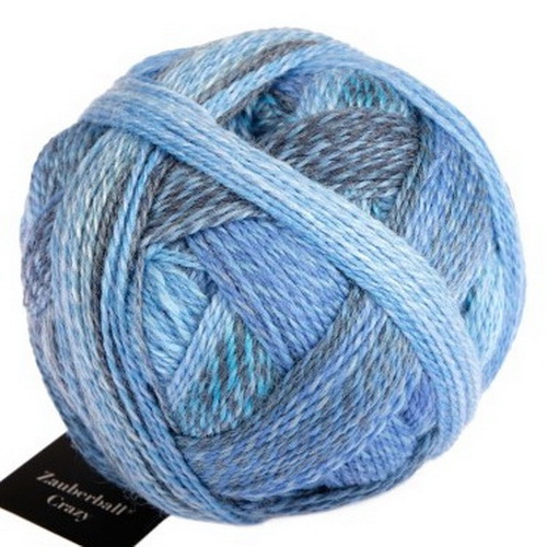 Schoppel Zauberball Crazy (1153-2438) 75% шерсть, 25% па 100г/420м
