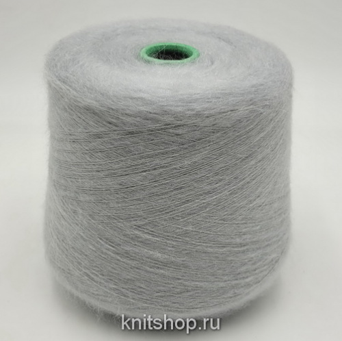 Filcom Aurora (3036 жемчужно-серый) 70% суперкид мохер, 30% шёлк 850м/100гр 