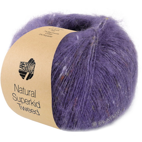 Lana Grossa Natural Superkid Tweed (630) 60% суперкид мохер, 30% шелк, 7% хлопок, 3% пл 25г/200м