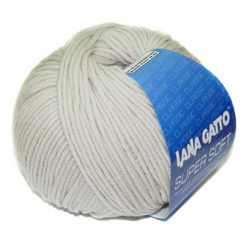 Lana Gatto Super Soft (13701 пудра) 100%меринос 50 г/125 м