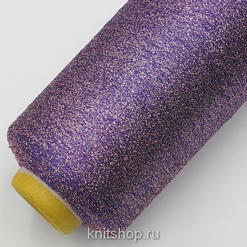 Sinflex (F437 сирень) 60% вискоза, 40% люрекс 7500м/100гр (бобинка 485гр)