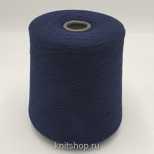 Zegna Baruffa Cashwool 2/30 (008802 темно-синий) 100% меринос 1500м/100гр