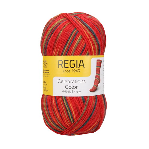 Schachenmayr Regia Celebrations Color (09424) 75% меринос, 25% полиамид 100г/420м
