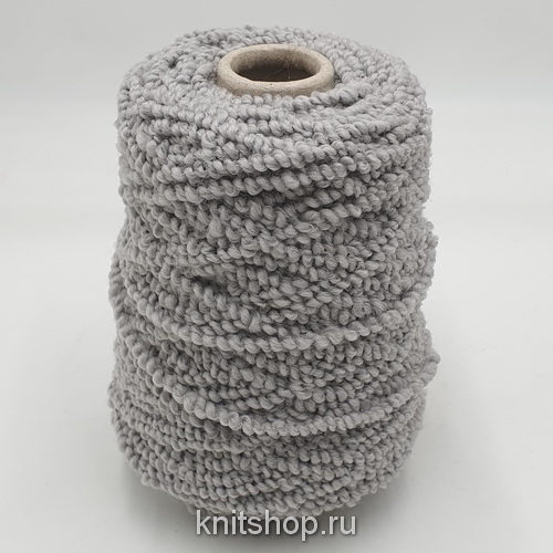 Pinori Filati Frise (Windmill серый) 80% шерсть мериноса, 20% па 53м/100гр букле