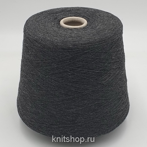 Millefili Cashfive (5040 антрацит меланж) 30% меринос, 30% вискоза, 5% кашемир, 35% па 1500м/100гр