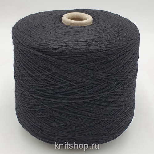 Filitaly Lab Fuji (Nero черный) 25% кашемир, 30% меринос, 45% па 2/11 550м/100гр