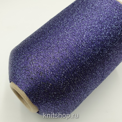 Kyototex Metallic Yarn (6631 фиолетовый) 80% вискоза, 20% люрекс 3500 м/100 гр без отмота