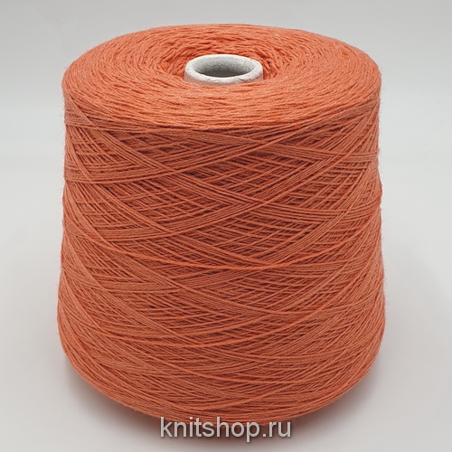 Tussah Setica (171563 коралл) 70% шелк тусса, 30% пл 6/30 500м/100гр