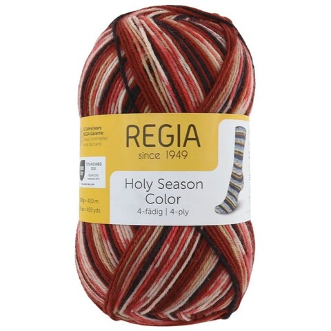 Regia Holy Season Color (7716) 75% меринос, 25% полиамид 100г/420м