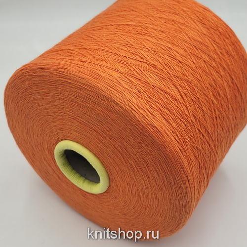 Fusion (9379 Orange оранжевый) 80% хлопок, 20% па 1500м/100гр