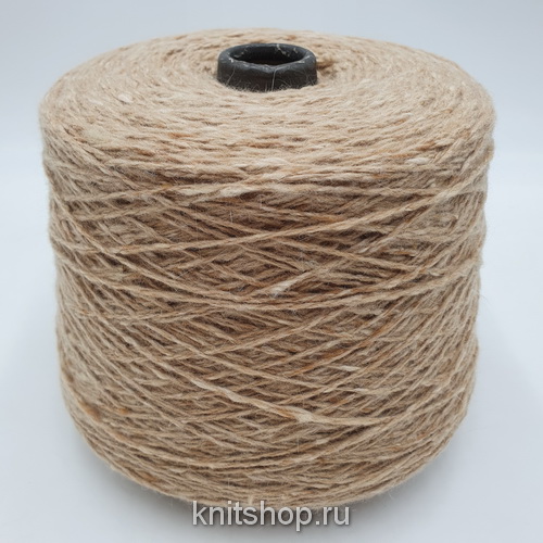 Zegna Baruffa Malfile 266/65 (014 бежевый) 65% меринос, 30% ангора, 5% па 2/40 200м/100гр