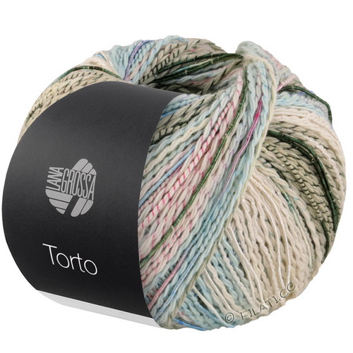 Lana Grossa Torto (02) 90% хлопок, 10% па 50г/120м