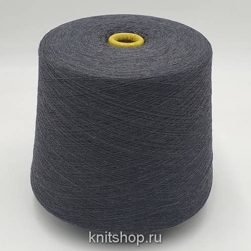 Zegna Baruffa Cashwool 2/48 (420426 серый графит меланж) 100% меринос 2400м/100гр