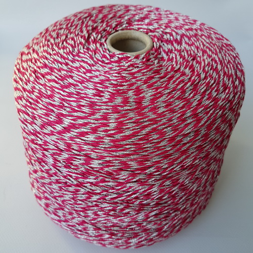 Cristallo (Fuxia) 50% хлопок, 45% вискоза, 5% люрекс 180 м/100 гр