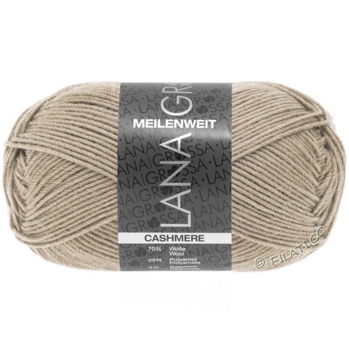 Lana Grossa Meilenweit 50 Cashmere (13) 70% меринос superwash, 5% кашемир, 25% полиамид 50 г/210 м