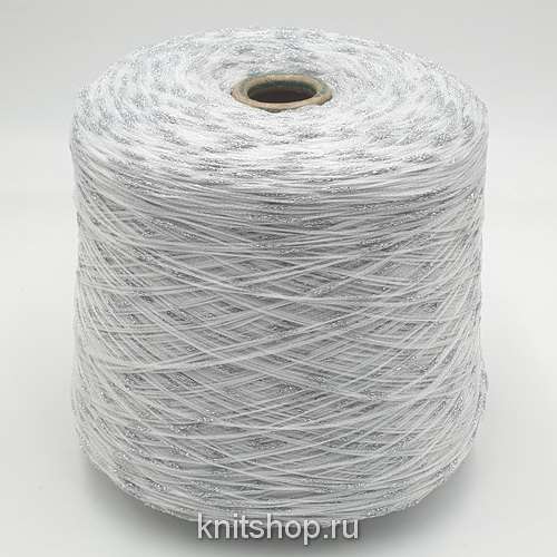 Шишибрики (серебро) синтетические волокна, люрекс 520м/100гр