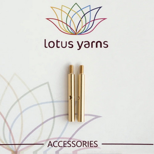 Удлинители для спиц Extensions, сталь stainless stell, Lotus Yarns
