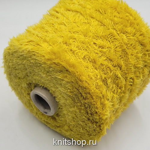 G&G Filati Tagliatino (1 горчица) 100% меринос 100м/100гр мех, реснички