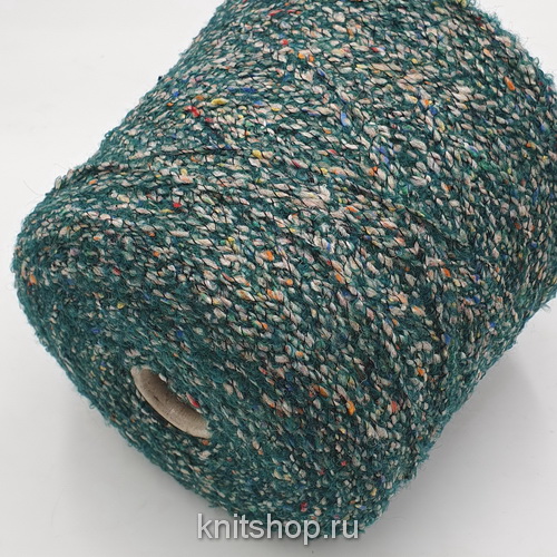 Lineapiu Jasper (А8405 изумруд) 40%меринос, 10%хлопок, 8%шёлк, 20%полиакрил 16%пл, 6%па 200м/100гр